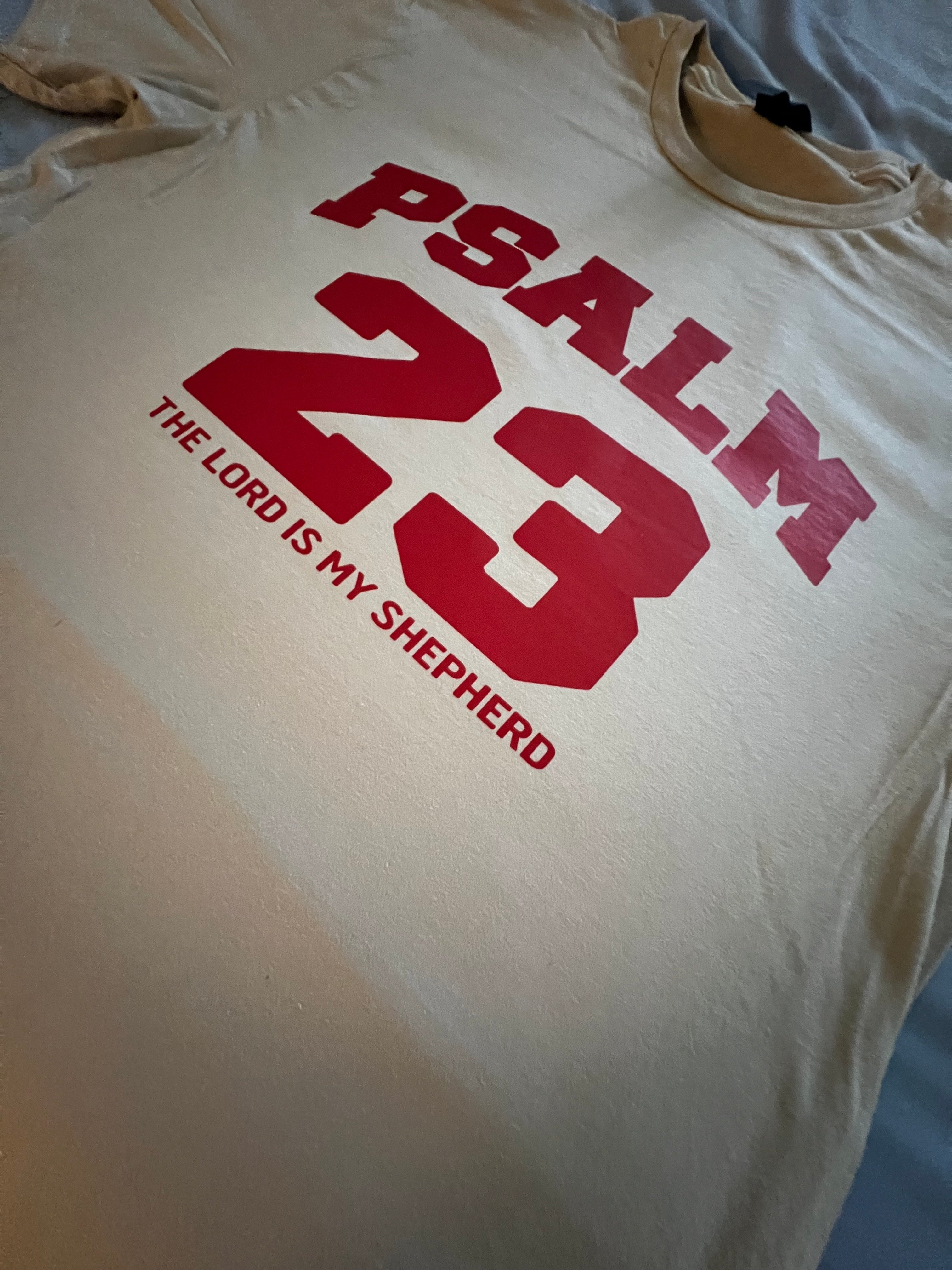 Psalm 23 The Lord Is My Shepherd Tee